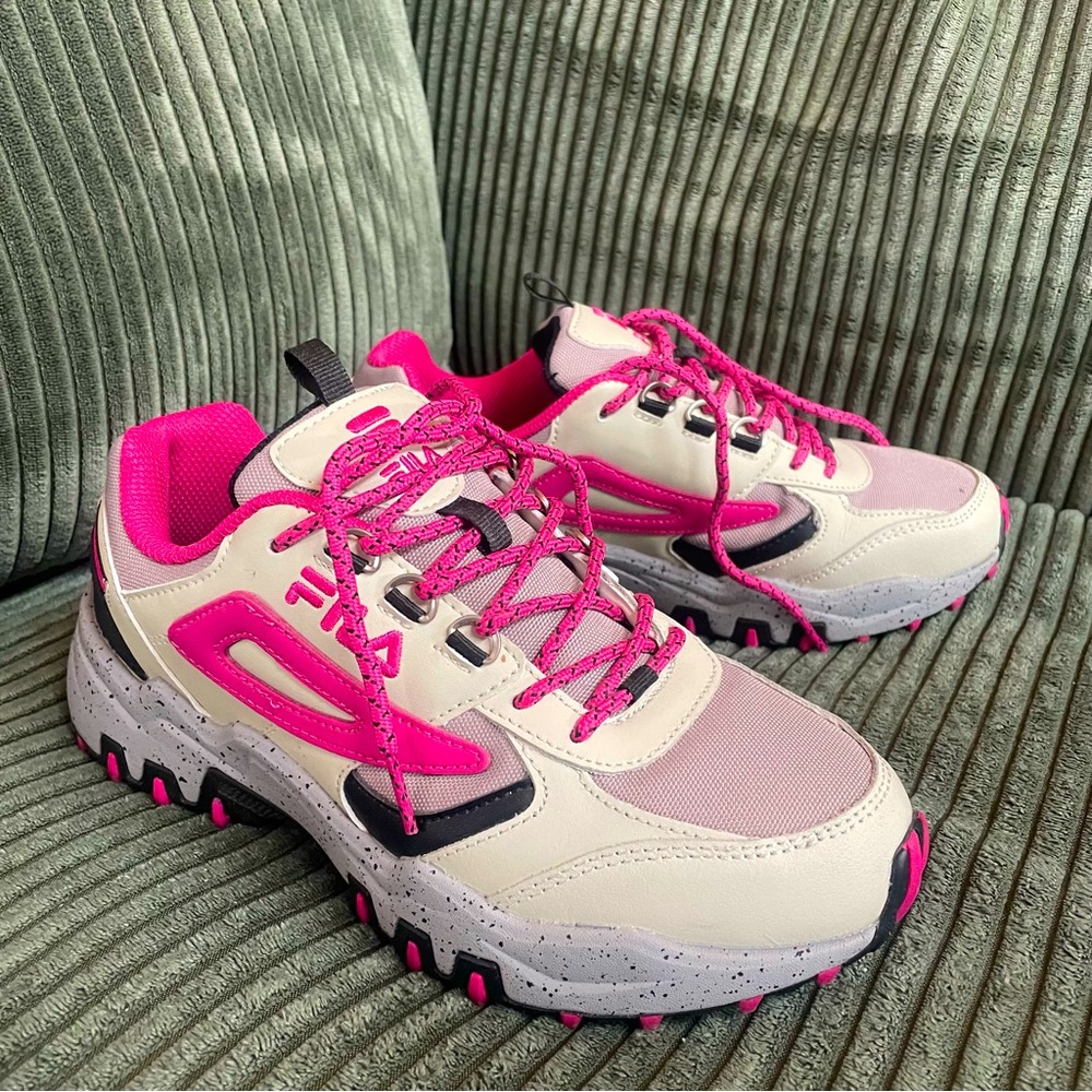 Fila Reminder Hike Sneakers Pink/Grey, Women's Size 7
